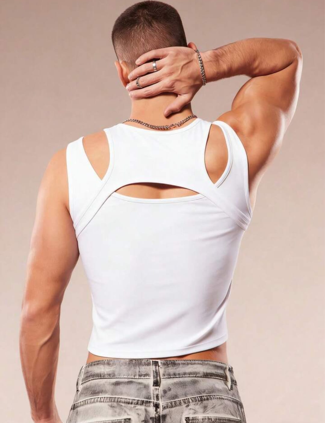 Arctic Cutout Tank Top